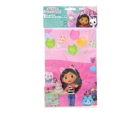 Obrus plastikowy Gabby's Dollhouse, 120x180 cm