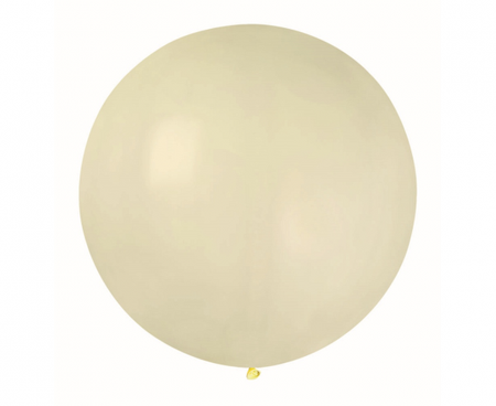 Balon G220 pastel kula 0.75m - kość słoniowa 59 (macaron)