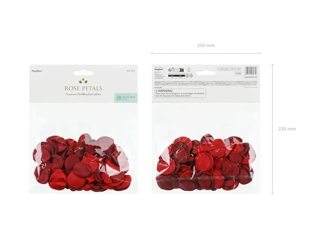 Płatki róż w woreczku, mix