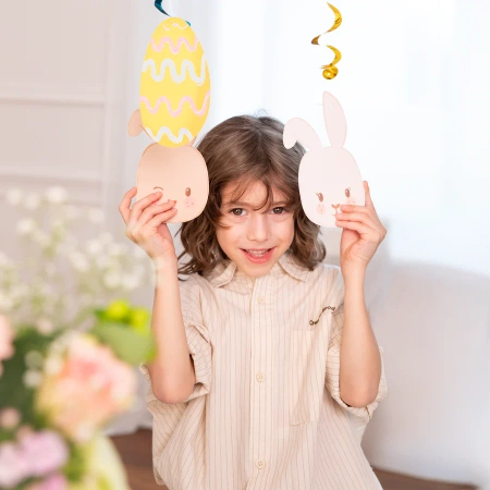 Świderki Wielkanoc Jajka i Króliki 6 szt.