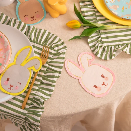 Serwetki Wielkanoc zajączki 10 szt.
