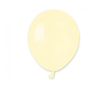 Balony A50 pastel 5" - maślane 103/ 100 szt.