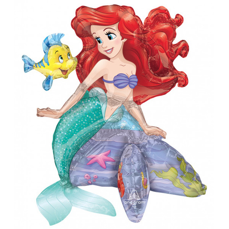 Balon Princess Ariel, stojący