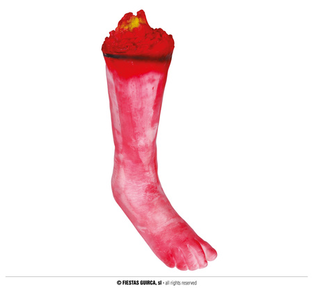 Dekoracja odcięta noga, 36cm