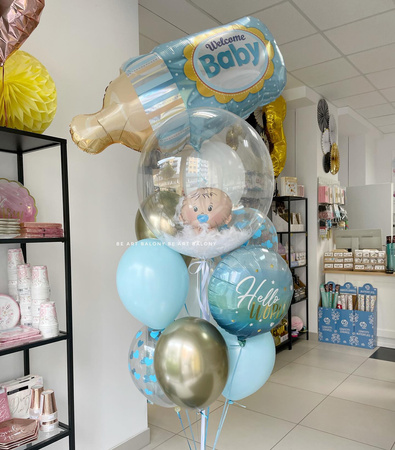 Balon 12" Pastel Delikatny Błękitny