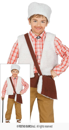 Strój Pastuszek dla chłopca ,7-9 lat, rozm 129-137cm