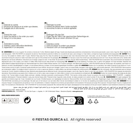 Girlanda "Zdjęcia miejsca zbrodni"