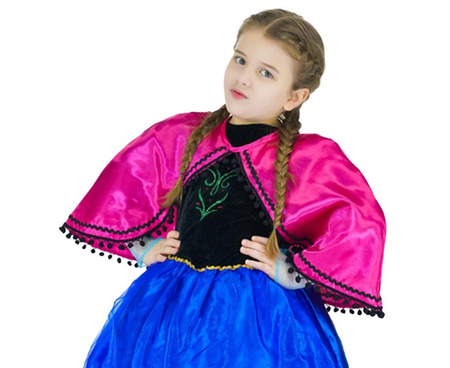 Zestaw dla dzieci Księżniczka różowo-niebieska, rozm. 110/120 cm