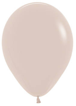 Balony White Sand  12", 50 szt