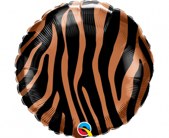 Balon foliowy 18 cali QL RND Tygrysek