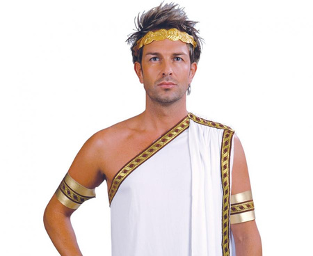 Zestaw dla dorosłych Cesarz (toga, opaska, opaski na ramię), rozm.56