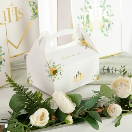 Pudełka na ciasto IHS Eukaliptus 10szt. DIY