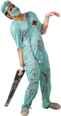 Strój Zombie Lekarz, rozm. M