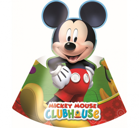 Czapeczki papierowe "Playful Mickey", 6 szt.