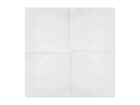 Serwetki papierowe, biały, 33x33cm