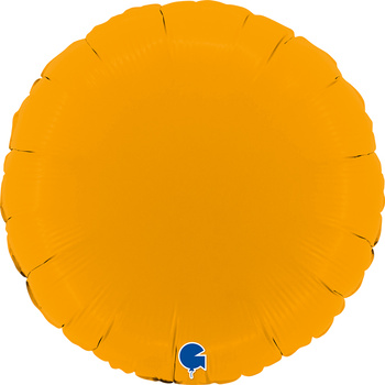Balon Grabo 18'' okrągły Matte Mustard (matowy musztardowy)
