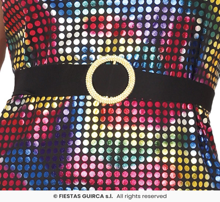 Strój Kombinezon Disco lata 80-te, 90-te, rozm. S