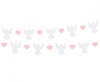 Girlanda papierowa Aniołki 