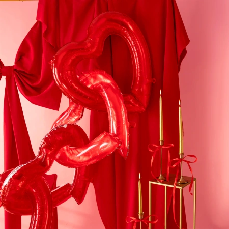 Balon foliowy ramka w kształcie serca 69X70 cm 1 szt.