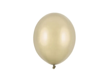 Balony Strong 23 cm, Metallic Cold Gold