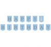Girlanda urodzinowa "Little boy", niebieska 11cm x 14cm x 180cm, 1 szt. 