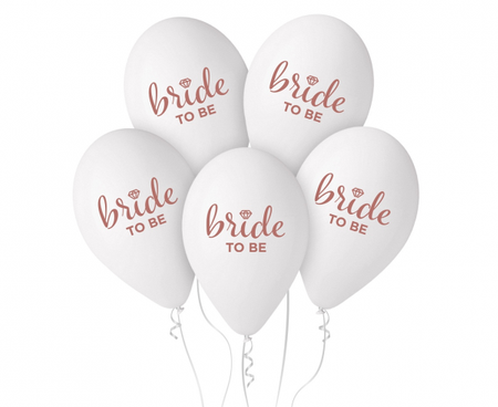 Balony Premium Hel Bride To Be, 13"/ 5 szt.