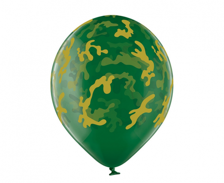 Balony Kamuflaż, 6 szt.