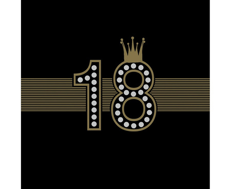 Serwetki Papierowe 18th Hollywood Style , 33×33 cm ,20 szt.