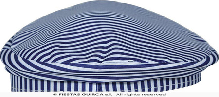 Czapka Kapitana w paski, dla dorosłych