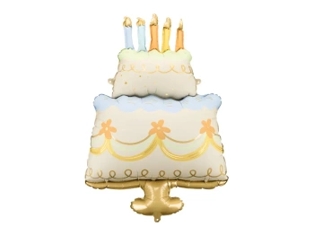 Balon foliowy Tort, 62x104 cm