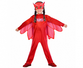 Strój dla dzieci PJ Masks Eulette, rozm. 7-8 lat ( 120-130 cm)