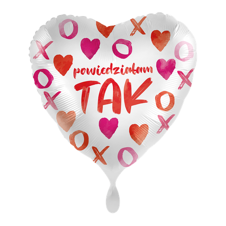 Balon foliowy 18" - Powiedziałam TAK