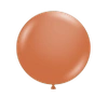 Balony Tuftex Burnt Orange 17", 1 szt