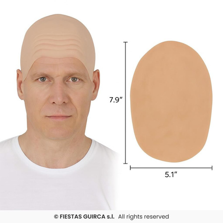 Peruka "Łysina" lateksowa