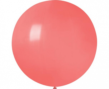 Balon G220 pastel kula 0.75m - koralowa 78