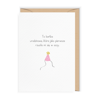 Nietypowa kartka urodzinowa
