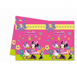 Obrus plastikowy "Minnie Happy Helpers" 120x180 cm