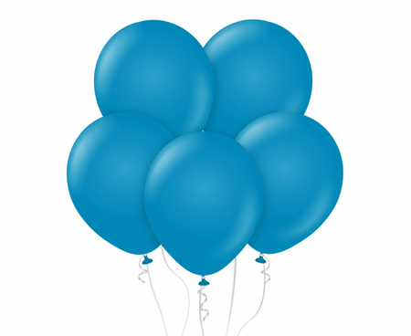 Balony Beauty&Charm, pastelowe c. niebieskie 12"/ 10 szt.