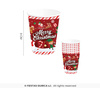 Kubeczki Merry Christmas 6 szt, 240 ml