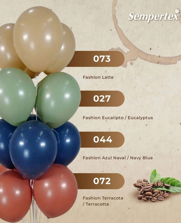 Balony Terracotta 18", 25 szt