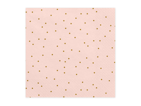 Serwetki Kropeczki, 33x33 cm