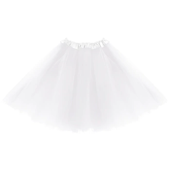 Spódniczka tiulowa biała 40cm