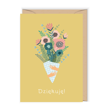 Kartka z podziękowaniem