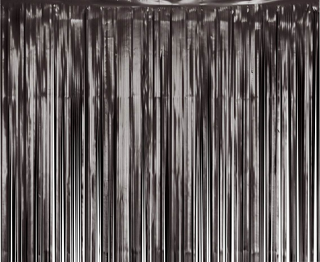Kurtyna matowa czarna, 100x200 cm