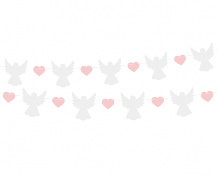 Girlanda papierowa Aniołki