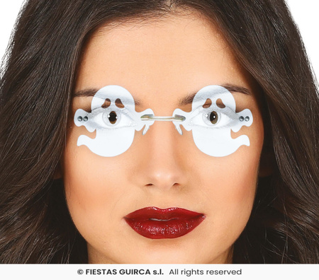 Okulary "Duchy", dodatek do stroju na halloween