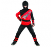 Zestaw Dragon Ninja (bluzka, spodnie, kaptur, nakładki na ręce, pas), rozm. 120/130 cm