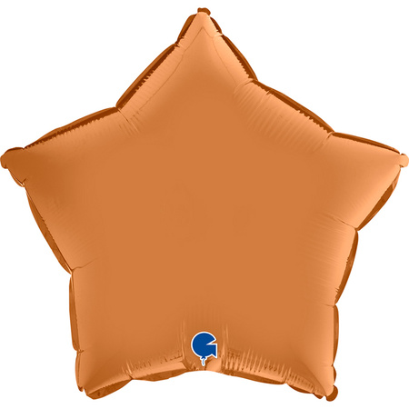 Balon Grabo 18'' Gwiazda satynowa karmelowa