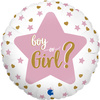 Balon Grabo 18" Gender Reveal ( dwustronny) 