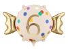 Balon foliowy Cukierek ''6'', 61x37 cm, mix